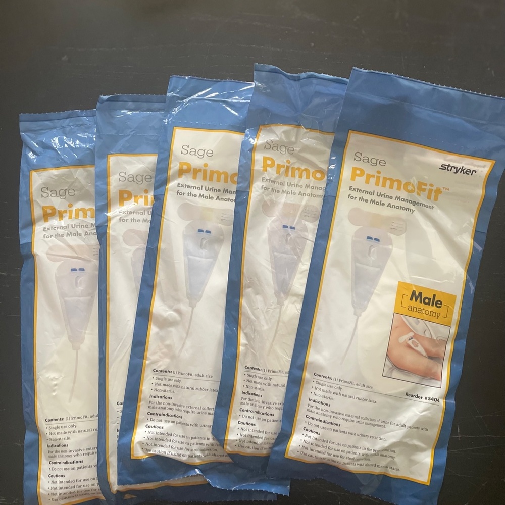 5 Sage PrimoFit Male Urine Management System